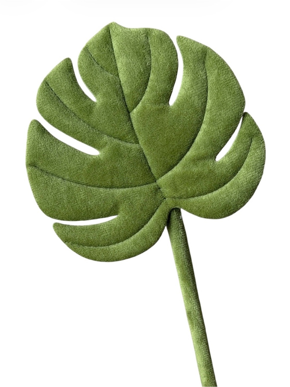 CJ Hendry Plush Monstera Leaf Green Floral Stem Flower Market